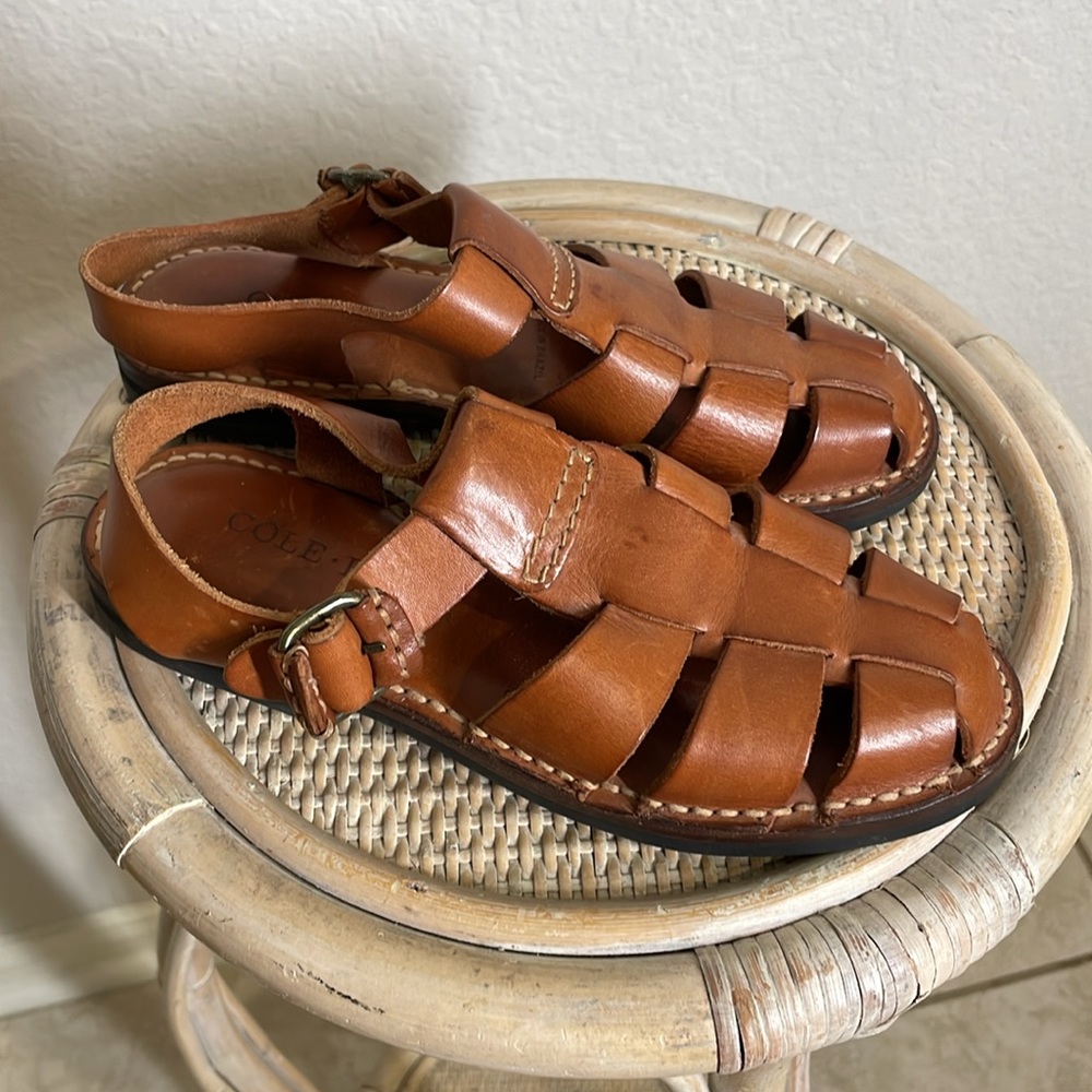 Cole Haan fisherman sandals size 5.5